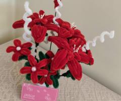 باقة ورد مخمل