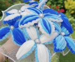 باقة ورد مخمل